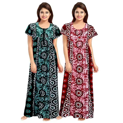 Stylish Printed Nightwear Combo Pack of 2