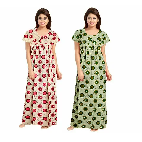 New In 100 cotton nighties & nightdresses Women's Nightwear 