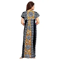 JVSP Women's Cotton Printed Attractive Maternity Wear Comfortable Maxi Nightdresses ( Combo Pack of 2 PCs.)-thumb4