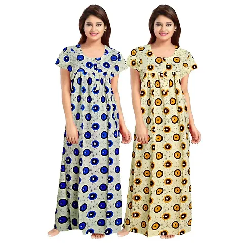 New In 100 cotton nighties & nightdresses Women's Nightwear 