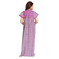 Nandini Women's Cotton Floral Maxi Nighty (ComboNT6901 XXL Red, Green_Red, Green_2XL)-thumb4