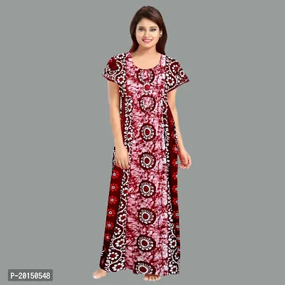 Stylish Cotton Nightdress For Women Pack Of 2-thumb2