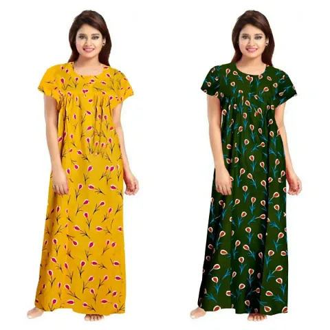 Stylish Printed Nightwear Combo Pack of 2