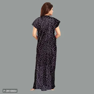 Stylish Cotton Nightdress For Women Pack Of 2-thumb3