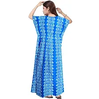 Stylish Embellished rich long Printed nightwear Combo Pack of 2-thumb4