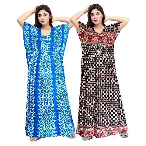 Stylish Nightdress For Women Pack Of 2