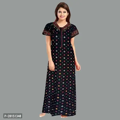 Stylish Cotton Nightdress For Women Pack Of 2-thumb2