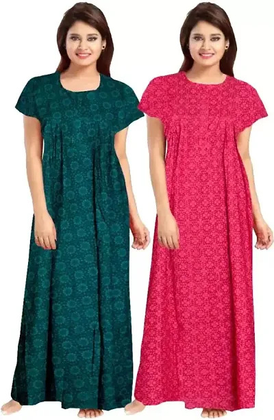 Fancy Nighties for Women Pack of 2