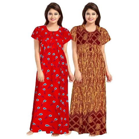 Hot Selling Cotton Nighty Women's Nightwear 