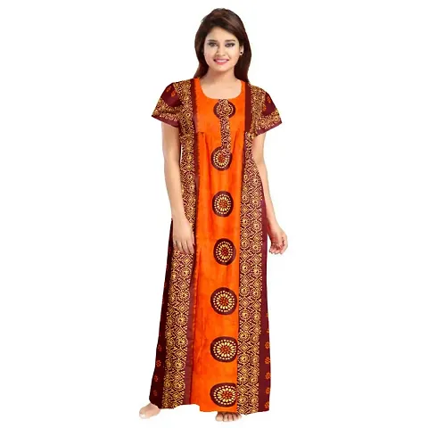 STYLISH ROUND NECK NIGHTY COMBO FOR WOMEN