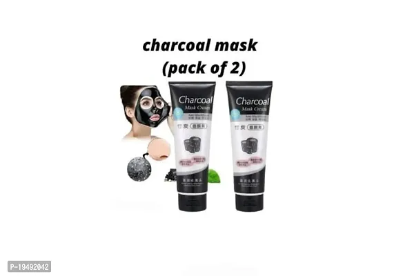 Charcoal Mask Cream (Pack Of 2)