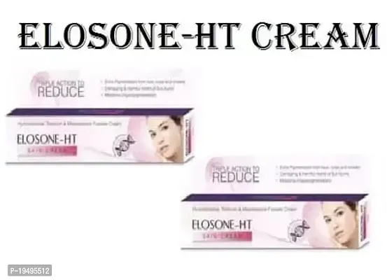 Elosone-HT Fairness Cream Also Reduces Scars, Marks, Blemishes And Dark Circles (15gm Each) (Pack Of 2)