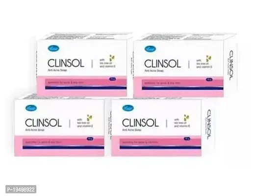Clinsol Anti Acne Soap (4 x 75 g)-thumb0