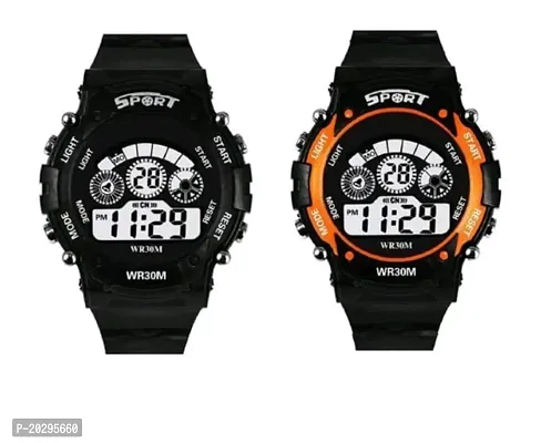 Classy Digital Watches for Kids, Pack of 2