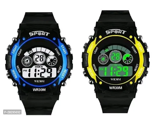 Classy Digital Watches for Kids, Pack of 2