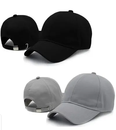 DAVIDSON Set of 2 caps for Sun Protection for Men Women Boys and Girls (C4)