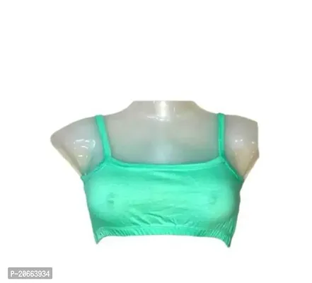 Sharnam Girls Multicolor Cotton Blend Innerwear/Slip/Bra/Sport Bra/Gym Yoga Bra; Pack Of 3(Randam color)-thumb2
