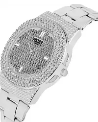 Luxury Bling Square Hip Hop Diamonds Iced Out Dial Analog Watch - For Boys  Girls Luxury Bling Square Hip Hop Diamonds Iced Out Dial-thumb3