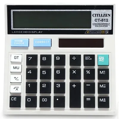 Fancy Basic, Business  Financial Calculators Orbit Calculator Financial Accounting Clear inventory Office Home Stationery Basic Calculator  (12 Digit)