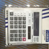 Fancy Basic, Business  Financial Calculators Orbit Calculator Financial Accounting Clear inventory Office Home Stationery Basic Calculator  (12 Digit)-thumb2