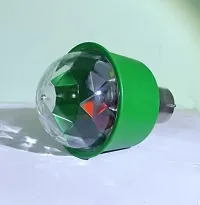 Around LED Crystal Rotating Bulb Magic Disco LED Light,LED Rotating Bulb Light Lamp for Party/Home/Diwali Decoration-thumb1