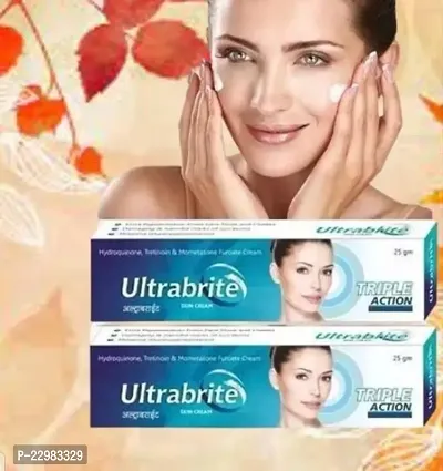 Ultrabright skin whitening Day  Night cream 25gm Pack Of 2  Ultrabright skin whitening Day  Night cream 15gm-thumb0
