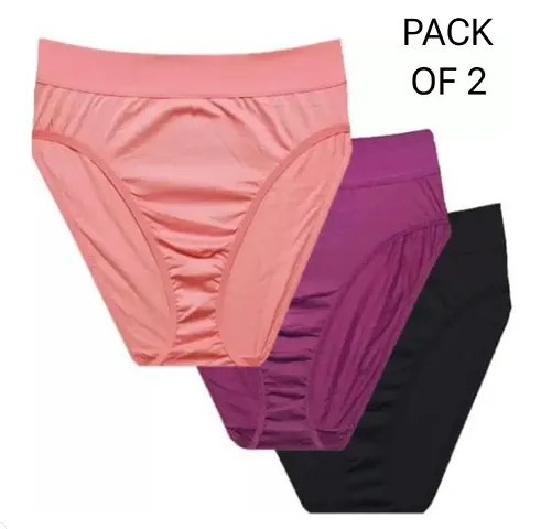 Women's Cotton Panties Pack of 3 Size:(XXL) Multicolours