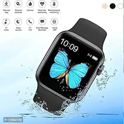 T500 Smartwatch Touch Screen Smart Fitness Band Watch With Heart Rate Activity Tracker Waterproof Body Smart Watch Black-thumb0