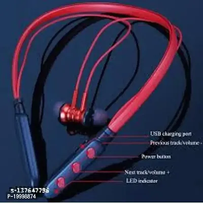 B11 Truly Wireless Bluetooth In Ear Neckband Earphone with Mic (Multicolour)-thumb2