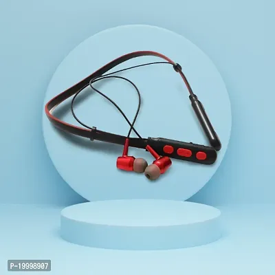 B11 Truly Wireless Bluetooth in Ear Neckband Earphone with Mic Original Best Quality ( Red )-thumb5