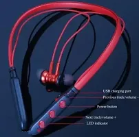 B11 Wireless Bluetooth Neckband Earbud Portable Headset Sports Running Sweatproof Compatible with All Android Smartphones-thumb1