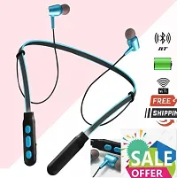 B11 Neckband Bluetooth Headphones Up to 8 Hrs Battery Backup Wireless Bluetooth Headset (multicolour, True Wireless)-thumb3