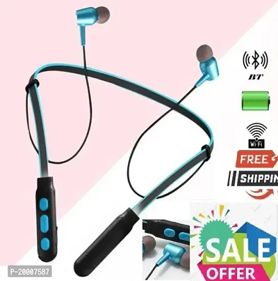B11 Neckband Bluetooth Headphones Up to 8 Hrs Battery Backup Wireless Bluetooth Headset (multicolour, True Wireless)-thumb4