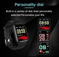 Bluetooth Smart Fitness Band Watch with Heart Rate Activity Tracker Waterproof Body, Step and Calorie Counter, Blood Pressure,(12),Activity Tracker for Men/Women-thumb4