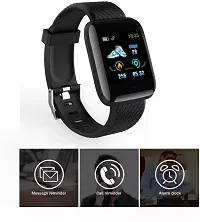 Smart Watch ID 116 Smartwatch Wireless Fitness Band for Boys, Girls, Men, Women  Kids | Sports Gym Watch for All Smart Phones I Heart Rate and BP Monitor-thumb3