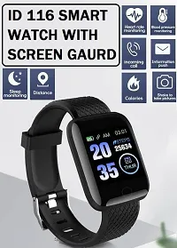 ID-116 SMART BLACK WATCH BLUETOOTH Smartwatch-thumb1