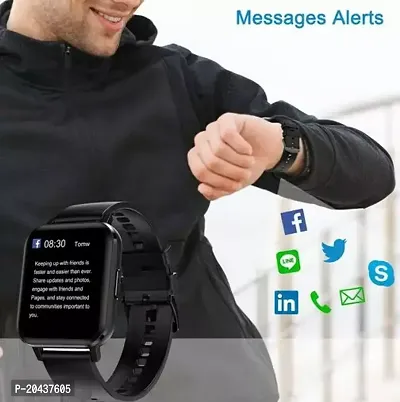 ID-116 Bluetooth Smart Fitness Band Watch with Active Heart Rate Activity Tracker Body, Blood Pressure Calorie Counter, OLED (black) SmartwatchesWaterproof-thumb4