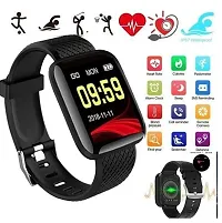 ID116 Bluetooth BEST Smart Fitness Band Watch with Heart Rate Activity Tracker, Step and Calorie Counter, Blood Pressure, OLED Touchscreen for Men/Women BEST QUAITY-thumb2