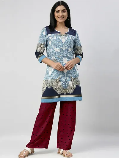 Cotton Printed Night Pajama/Pant For Women