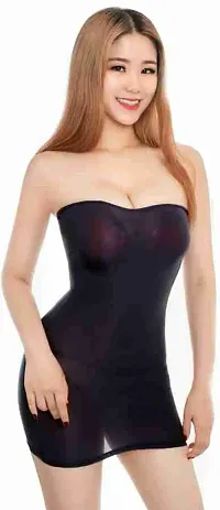 Women's Solid Polyester Babydoll.