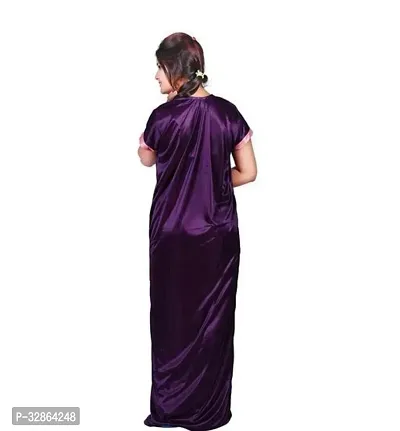 Comfy Satin Night Dress Set-thumb4