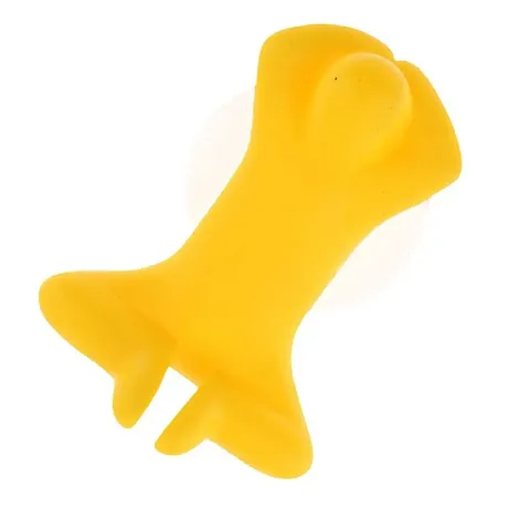 Wmart Colorful Toothbrush Holder Suction Cup Hanger Bathroom Kitchen Yellow