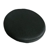 Wmart Bar Stool Covers Round Chair Seat Cover Sleeve Protector Black 30cm (72004264WM)-thumb3