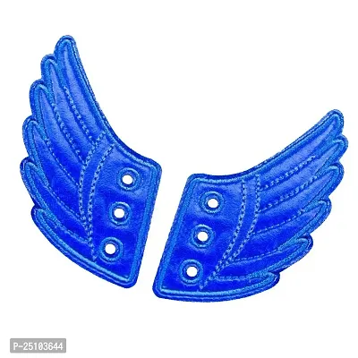 Wmart Kids Foils Shoes Sneaker Angel Wings Shoes Accessories Blue (58011791WM)