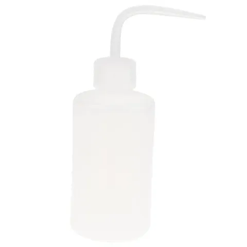 Wmart Safety Wash Bottle Squeeze Bottle with Narrow Mouth 250mL White (57027774WM)