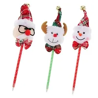 Wmart Creative Christmas Theme Ballpoint Ball Point Pen Toy Kids Gift Santa Claus (58014816WM)-thumb2