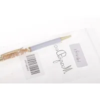 Wmart Ballpoint Pen Rotating Gold foil Into Oil Metal Pen Gift for Friend White-thumb1