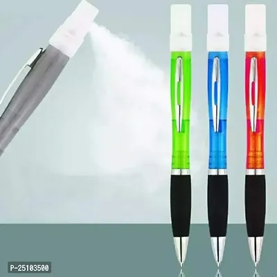 Wmart Ballpoint Pen 1.0mm Gel Pens 2 in 1 Sprayer Study Stationery Student Blue-thumb3