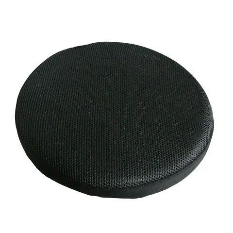 Wmart Bar Stool Covers Round Chair Seat Cover Sleeve Protector Black 30cm (72004264WM)