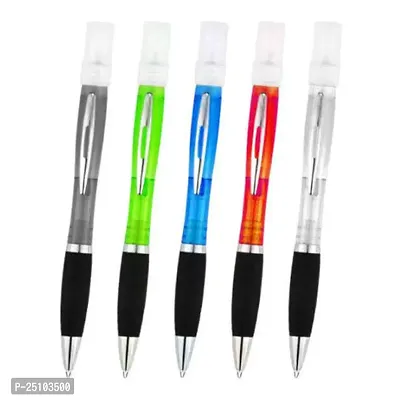 Wmart Ballpoint Pen 1.0mm Gel Pens 2 in 1 Sprayer Study Stationery Student Blue-thumb2